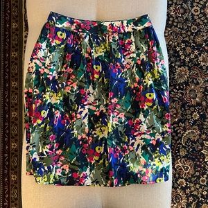J. Crew Floral Skirt
